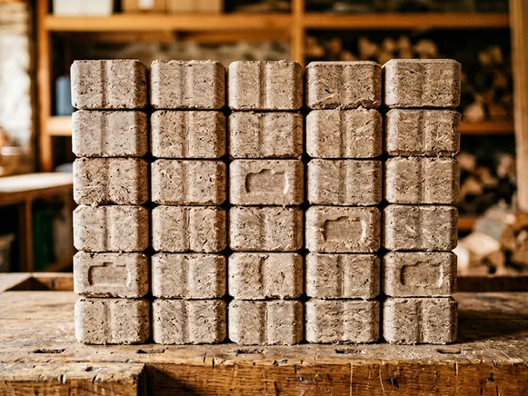 Топливные брикеты RUF из берёзы